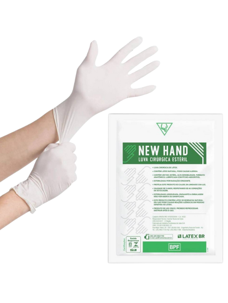 Luva Cirúrgica Estéril nº 8,0 