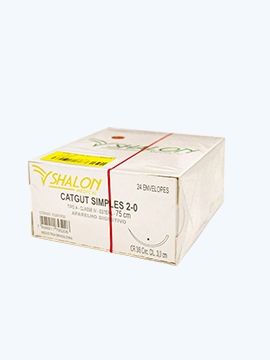 Catgut Cromado nº 2 com Agulha