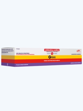 	cefalotina sodica 1g inj c/50 f/a s/dil(gen)