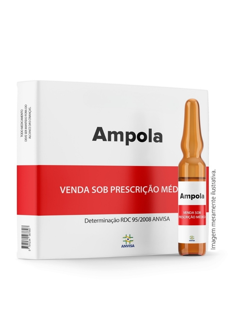 Vitamina C (Ácido Ascórbico) 500 mg/5 mL Injetável